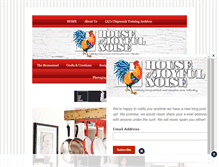 Tablet Screenshot of houseofjoyfulnoise.com